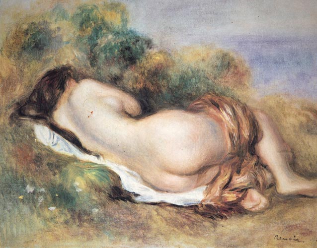 Pierre Renoir Reclining Nude